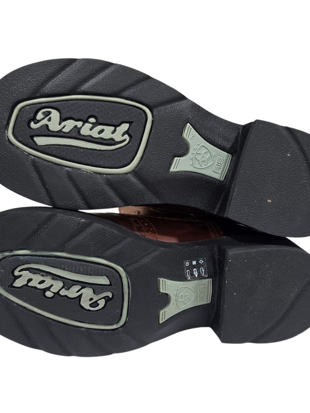 ARIAT FATBABY LEATHER SHORT SHAFT WESTERN/WORK BOOT - Picture 5 of 8